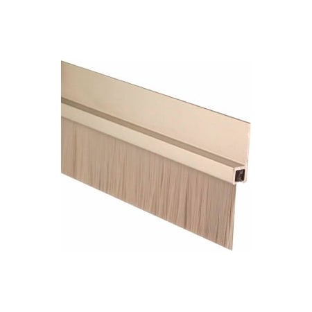 Yale Commercial Pemko Aluminum Retainer W/ Nylon Insert 36L x 1-7/8W, Clear Anodized Aluminum, PK3 85581